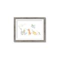 Picture of Dino Parade I _GroupedProduct_Rectangle_Landscape_Mini_ _GroupedProduct_Rectangle_Landscape_Framed_Matted_