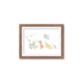 Picture of Dino Parade I _GroupedProduct_Rectangle_Landscape_Mini_ _GroupedProduct_Rectangle_Landscape_Framed_Matted_