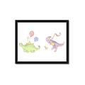 Picture of Dino Parade II _GroupedProduct_Rectangle_Landscape_Mini_ _GroupedProduct_Rectangle_Landscape_Framed_Matted_