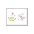 Picture of Dino Parade II _GroupedProduct_Rectangle_Landscape_Mini_ _GroupedProduct_Rectangle_Landscape_Framed_Matted_