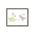Picture of Dino Parade II _GroupedProduct_Rectangle_Landscape_Mini_ _GroupedProduct_Rectangle_Landscape_Framed_Matted_