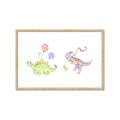 Picture of Dino Parade II _GroupedProduct_Rectangle_Landscape_Mini_ _GroupedProduct_Rectangle_Landscape_Framed_Matted_