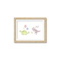 Picture of Dino Parade II _GroupedProduct_Rectangle_Landscape_Mini_ _GroupedProduct_Rectangle_Landscape_Framed_Matted_