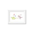 Picture of Dino Parade II _GroupedProduct_Rectangle_Landscape_Mini_ _GroupedProduct_Rectangle_Landscape_Framed_Matted_