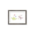 Picture of Dino Parade II _GroupedProduct_Rectangle_Landscape_Mini_ _GroupedProduct_Rectangle_Landscape_Framed_Matted_