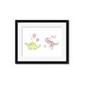 Picture of Dino Parade II _GroupedProduct_Rectangle_Landscape_Mini_ _GroupedProduct_Rectangle_Landscape_Framed_Matted_