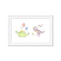 Picture of Dino Parade II _GroupedProduct_Rectangle_Landscape_Mini_ _GroupedProduct_Rectangle_Landscape_Framed_Matted_