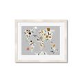 Picture of Animals Map Grey _GroupedProduct_Rectangle_Landscape_Framed_Matted_