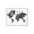Picture of Explore Map _GroupedProduct_Rectangle_Landscape_Framed_Matted_