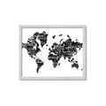 Picture of Explore Map _GroupedProduct_Rectangle_Landscape_Framed_Matted_
