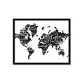 Picture of Explore Map _GroupedProduct_Rectangle_Landscape_Framed_Matted_