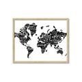 Picture of Explore Map _GroupedProduct_Rectangle_Landscape_Framed_Matted_
