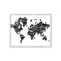 Picture of Explore Map _GroupedProduct_Rectangle_Landscape_Framed_Matted_