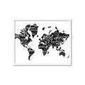 Picture of Explore Map _GroupedProduct_Rectangle_Landscape_Framed_Matted_