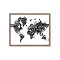 Picture of Explore Map _GroupedProduct_Rectangle_Landscape_Framed_Matted_