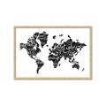 Picture of Explore Map _GroupedProduct_Rectangle_Landscape_Framed_Matted_