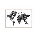 Picture of Explore Map _GroupedProduct_Rectangle_Landscape_Framed_Matted_
