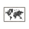 Picture of Explore Map _GroupedProduct_Rectangle_Landscape_Framed_Matted_
