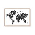 Picture of Explore Map _GroupedProduct_Rectangle_Landscape_Framed_Matted_