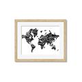 Picture of Explore Map _GroupedProduct_Rectangle_Landscape_Framed_Matted_