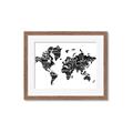 Picture of Explore Map _GroupedProduct_Rectangle_Landscape_Framed_Matted_