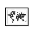Picture of Explore Map _GroupedProduct_Rectangle_Landscape_Framed_Matted_