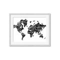 Picture of Explore Map _GroupedProduct_Rectangle_Landscape_Framed_Matted_