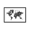 Picture of Explore Map _GroupedProduct_Rectangle_Landscape_Framed_Matted_