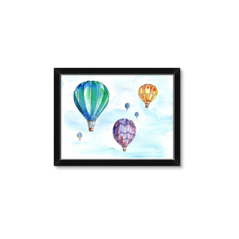 Picture of Hot Air Balloon I _GroupedProduct_Rectangle_Landscape_Mini_ _GroupedProduct_Rectangle_Landscape_Framed_Matted_