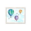 Picture of Hot Air Balloon I _GroupedProduct_Rectangle_Landscape_Mini_ _GroupedProduct_Rectangle_Landscape_Framed_Matted_