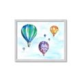 Picture of Hot Air Balloon I _GroupedProduct_Rectangle_Landscape_Mini_ _GroupedProduct_Rectangle_Landscape_Framed_Matted_