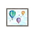 Picture of Hot Air Balloon I _GroupedProduct_Rectangle_Landscape_Mini_ _GroupedProduct_Rectangle_Landscape_Framed_Matted_