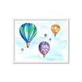 Picture of Hot Air Balloon I _GroupedProduct_Rectangle_Landscape_Mini_ _GroupedProduct_Rectangle_Landscape_Framed_Matted_