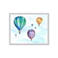 Picture of Hot Air Balloon I _GroupedProduct_Rectangle_Landscape_Mini_ _GroupedProduct_Rectangle_Landscape_Framed_Matted_