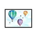 Picture of Hot Air Balloon I _GroupedProduct_Rectangle_Landscape_Mini_ _GroupedProduct_Rectangle_Landscape_Framed_Matted_