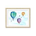 Picture of Hot Air Balloon I _GroupedProduct_Rectangle_Landscape_Mini_ _GroupedProduct_Rectangle_Landscape_Framed_Matted_
