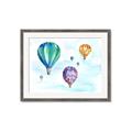 Picture of Hot Air Balloon I _GroupedProduct_Rectangle_Landscape_Mini_ _GroupedProduct_Rectangle_Landscape_Framed_Matted_