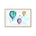 Picture of Hot Air Balloon I _GroupedProduct_Rectangle_Landscape_Mini_ _GroupedProduct_Rectangle_Landscape_Framed_Matted_