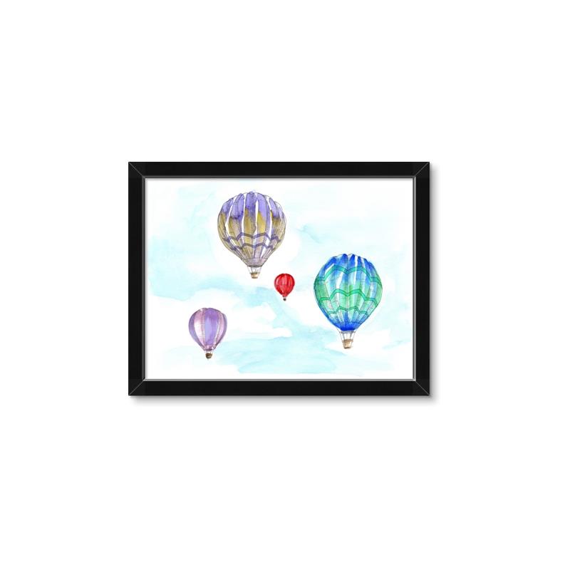 Picture of Hot Air Balloon II _GroupedProduct_Rectangle_Landscape_Mini_ _GroupedProduct_Rectangle_Landscape_Framed_Matted_