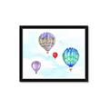 Picture of Hot Air Balloon II _GroupedProduct_Rectangle_Landscape_Mini_ _GroupedProduct_Rectangle_Landscape_Framed_Matted_