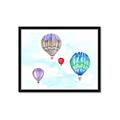 Picture of Hot Air Balloon II _GroupedProduct_Rectangle_Landscape_Mini_ _GroupedProduct_Rectangle_Landscape_Framed_Matted_