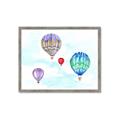 Picture of Hot Air Balloon II _GroupedProduct_Rectangle_Landscape_Mini_ _GroupedProduct_Rectangle_Landscape_Framed_Matted_