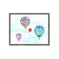 Picture of Hot Air Balloon II _GroupedProduct_Rectangle_Landscape_Mini_ _GroupedProduct_Rectangle_Landscape_Framed_Matted_