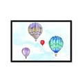 Picture of Hot Air Balloon II _GroupedProduct_Rectangle_Landscape_Mini_ _GroupedProduct_Rectangle_Landscape_Framed_Matted_