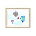 Picture of Hot Air Balloon II _GroupedProduct_Rectangle_Landscape_Mini_ _GroupedProduct_Rectangle_Landscape_Framed_Matted_