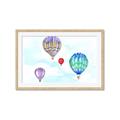 Picture of Hot Air Balloon II _GroupedProduct_Rectangle_Landscape_Mini_ _GroupedProduct_Rectangle_Landscape_Framed_Matted_