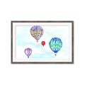 Picture of Hot Air Balloon II _GroupedProduct_Rectangle_Landscape_Mini_ _GroupedProduct_Rectangle_Landscape_Framed_Matted_