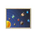 Picture of Solar System I _GroupedProduct_Rectangle_Landscape_Framed_Matted_
