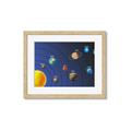 Picture of Solar System I _GroupedProduct_Rectangle_Landscape_Framed_Matted_
