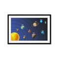 Picture of Solar System I _GroupedProduct_Rectangle_Landscape_Framed_Matted_